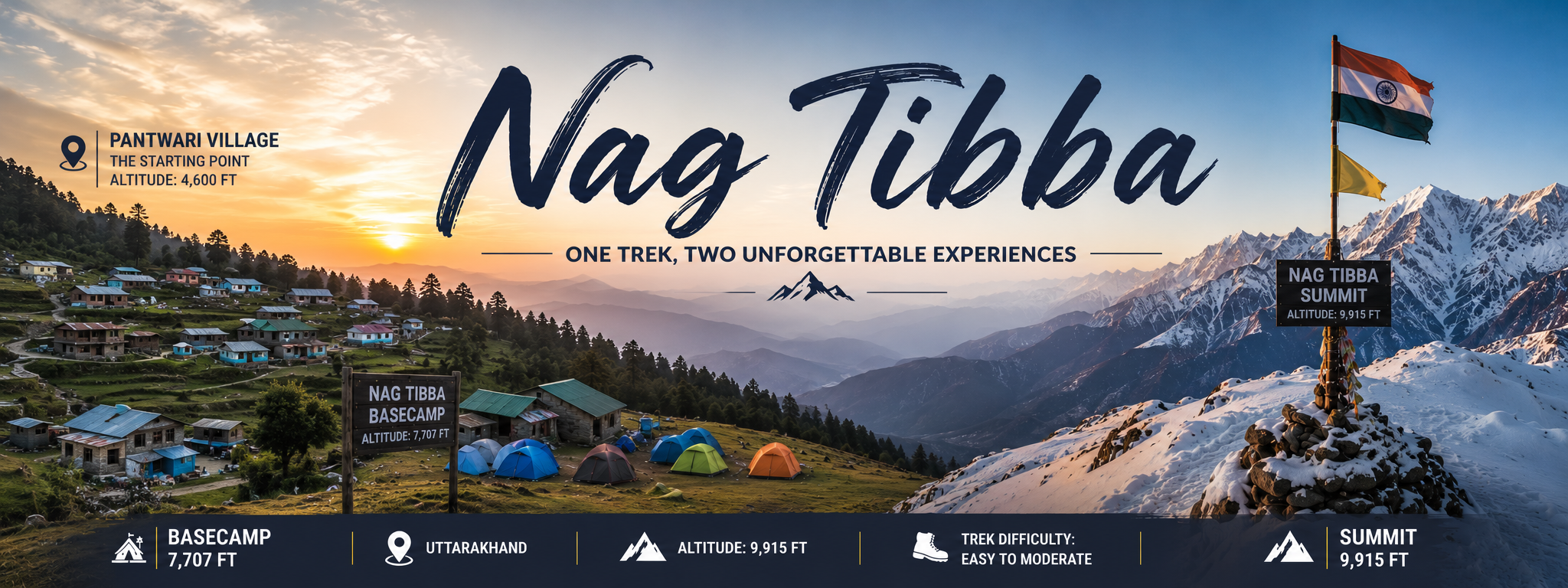 Nag Tibba Weekend Trek Package from Delhi